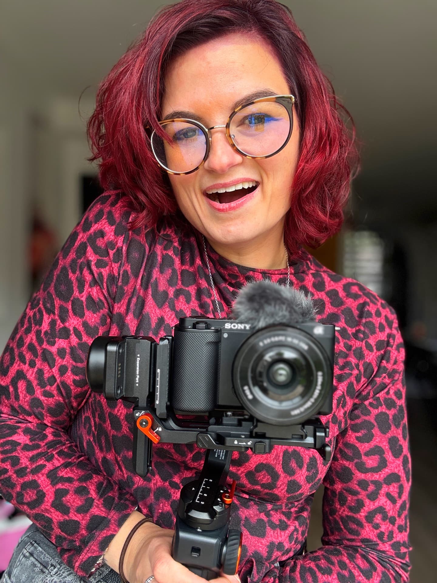 Jessica van Events à la Jesz met camera
